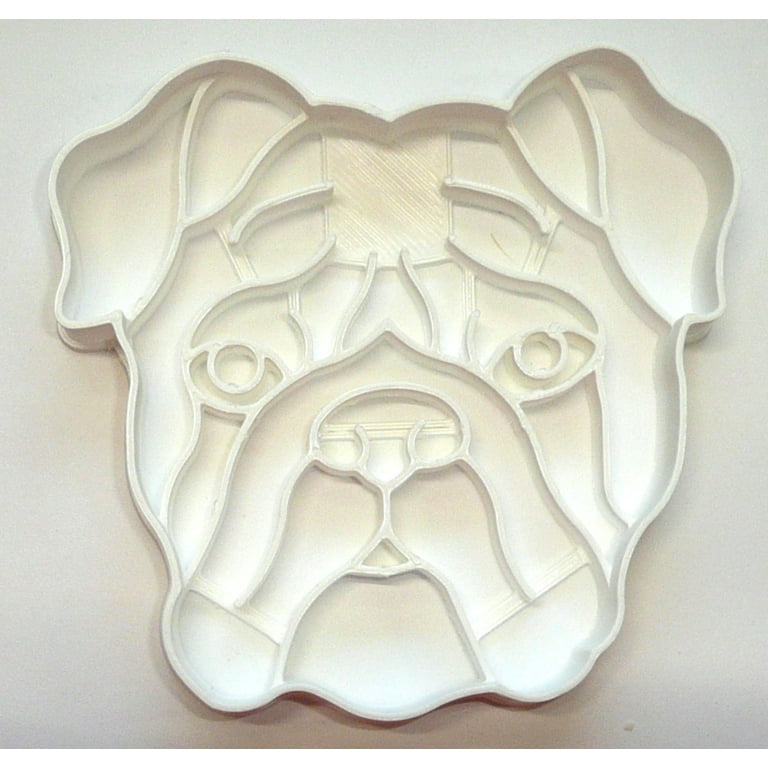 Dog head cookie clearance cutter