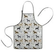 thumbnail image 1 of Bulldog Dog Kids Aprons for Girls and Boys,Adjustable Neck Strap Toddler Aprons for Kids Cooking Baking, 1 of 7