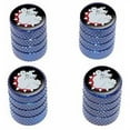 thumbnail image 1 of Bulldog Dog Tire Rim Wheel Aluminum Valve Stem Caps, Multiple Colors, 1 of 1