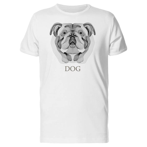 Bulldog Finger Print Tee Men's -Image by Shutterstock