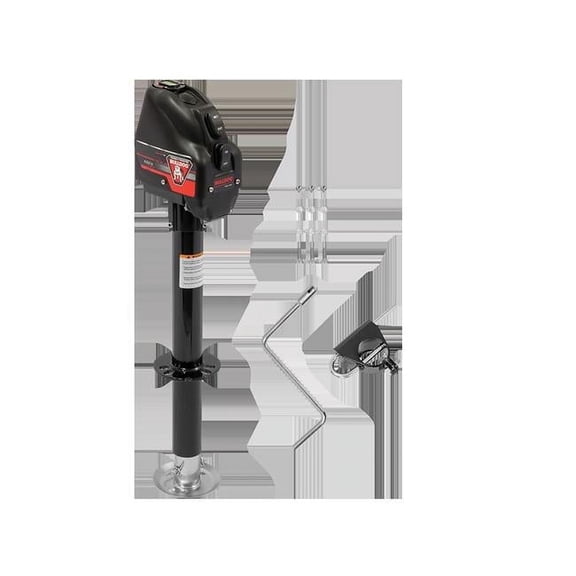 Bulldog & Fult 4,000 lbs Powered A-Frame Jack, Black
