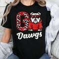 thumbnail image 1 of Bulldog Go Dawgs Unisex T-Shirt, Sizes S-5XL - Gategoo, 1 of 5