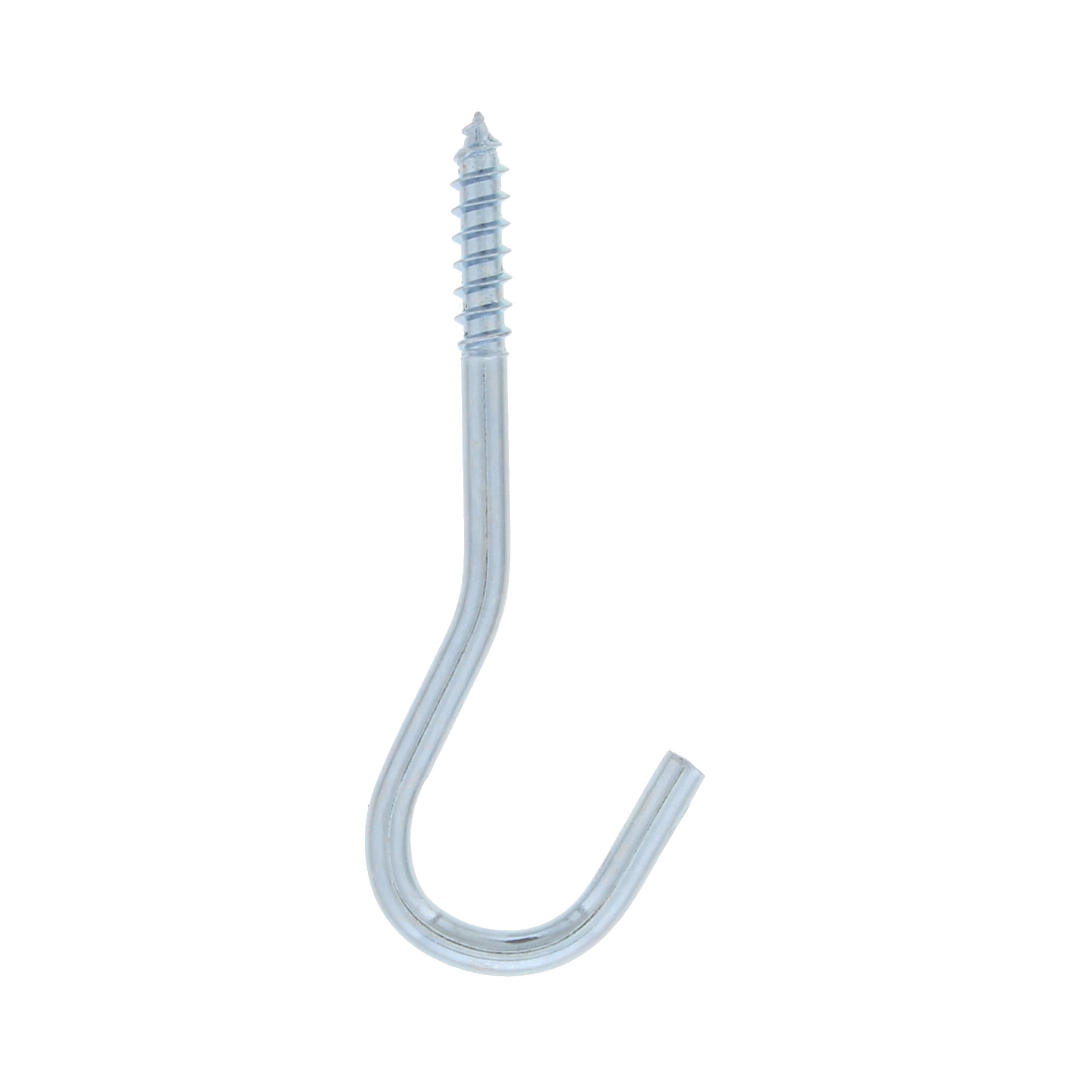 Bulldog Hardware 1-11/16 in. Screw Hook, Zinc Plated, 8 Pack