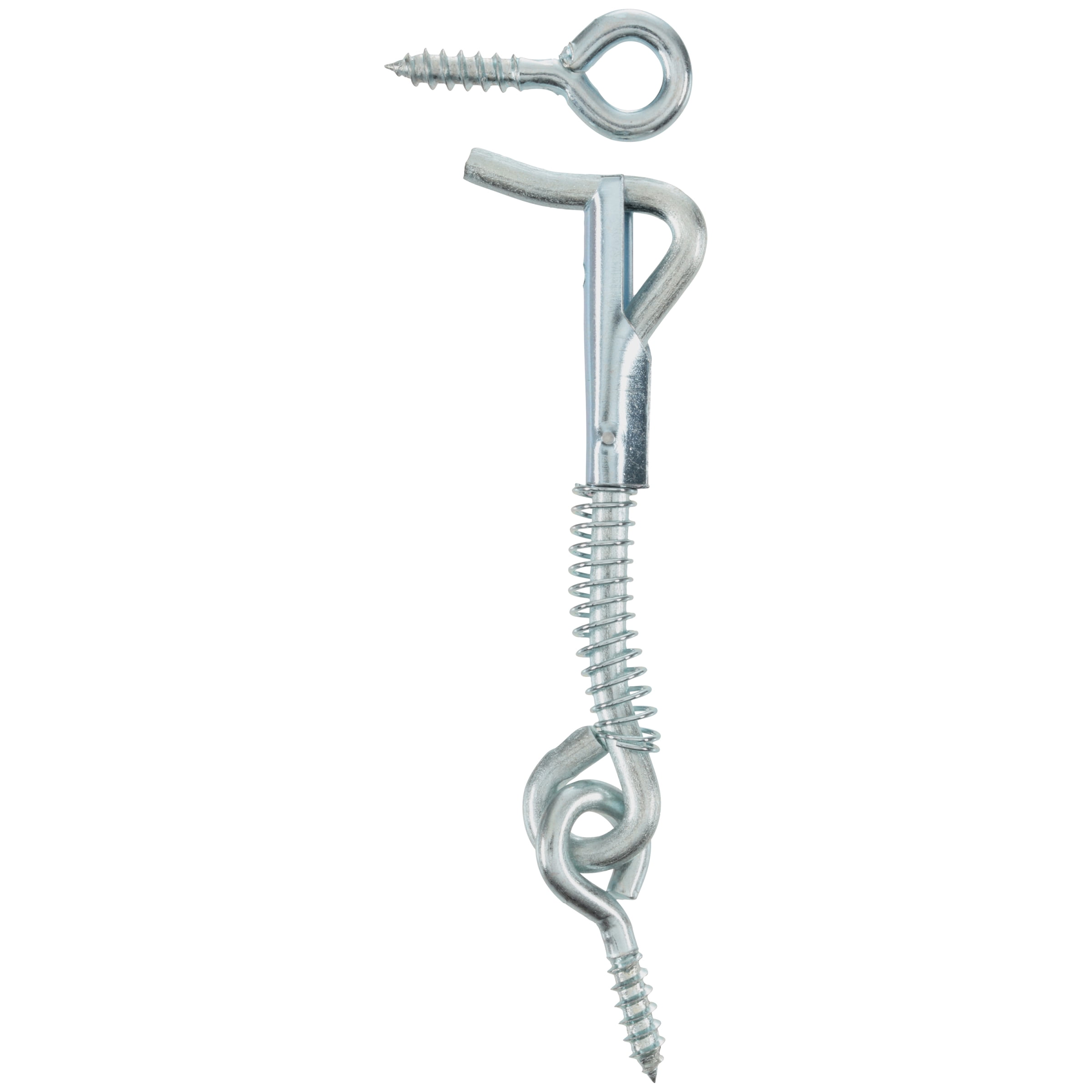 Bulldog Hardware 2-1/2 in. Safety Hook and Eye, Zinc Plated, 2 Pack