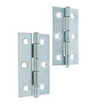thumbnail image 1 of Bulldog Hardware 2-1/2 in. Utility Hinge, Zinc Plated, 2 Pack, 1 of 10