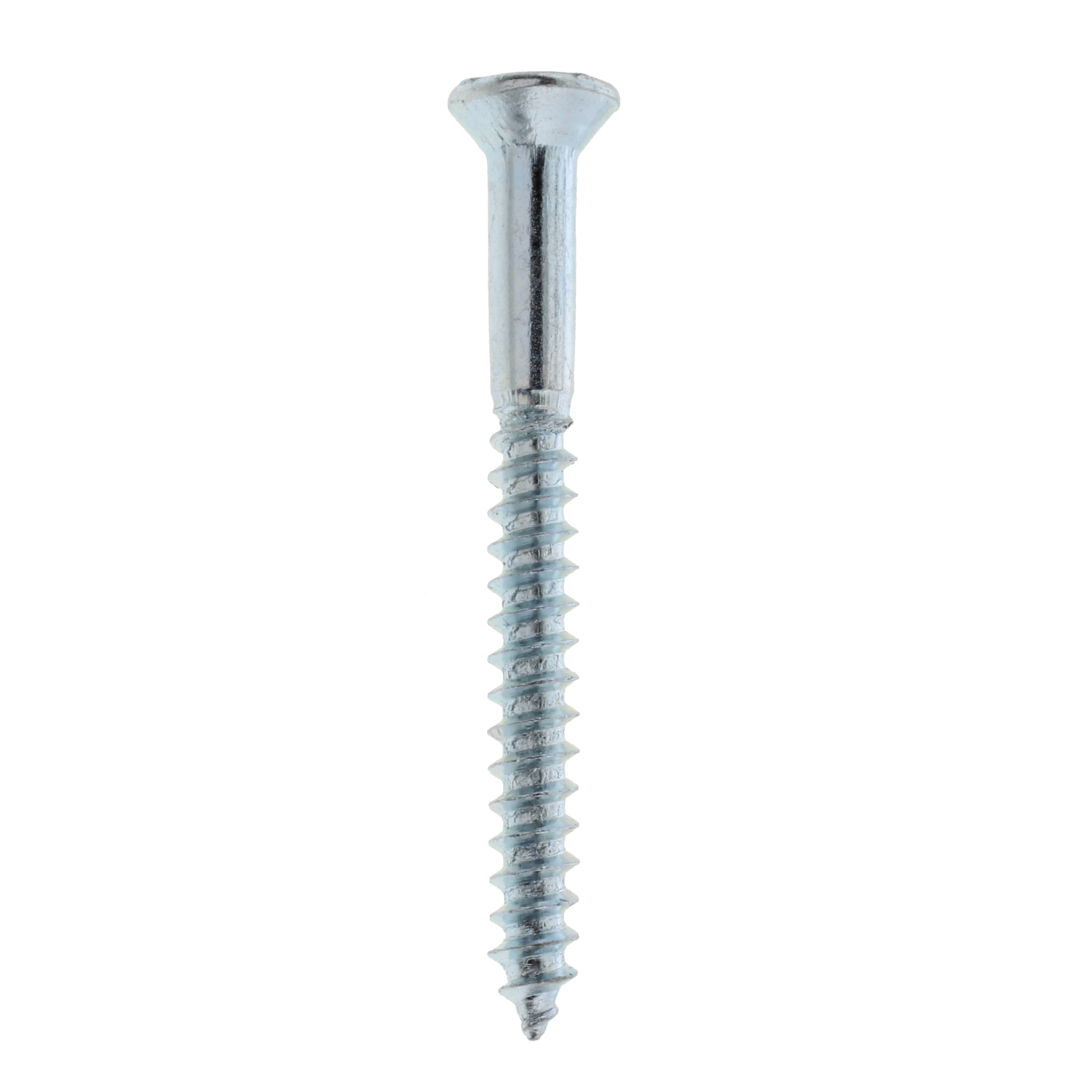 Bulldog Hardware #6 x 1 in. Phillips Flat Head Wood Screw, Zinc Plated (24 Pack)