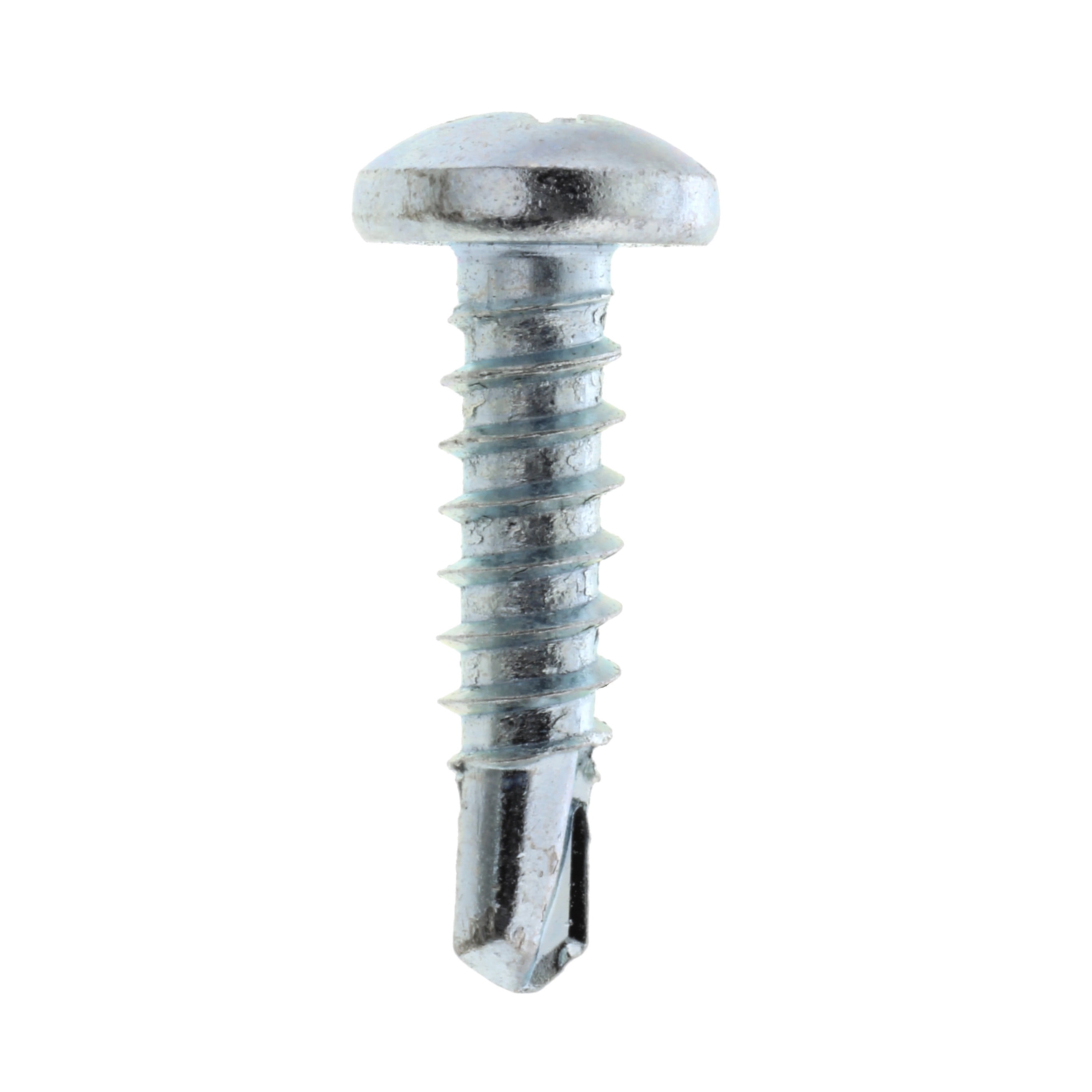 Bulldog Hardware #8 x 3/4 in. Self-Drilling Phillips Pan Head Sheet Metal Screw, Zinc Plated (8 Pack)