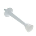 thumbnail image 1 of Bulldog Hardware Screw-in Solid Doorstop, White, 2 Pack, 1 of 8