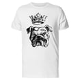 thumbnail image 1 of Bulldog King In B&W T-Shirt Men -Image by Shutterstock, Male Medium, 1 of 2