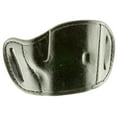 thumbnail image 1 of Bulldog Medium Leather Belt Slide Holster, Right Hand, Black, Automatic Handgun, 1 of 2
