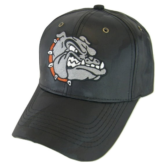 Bulldog Men's Military Camouflage Smooth Fabric Adjustable Baseball Cap (Black)