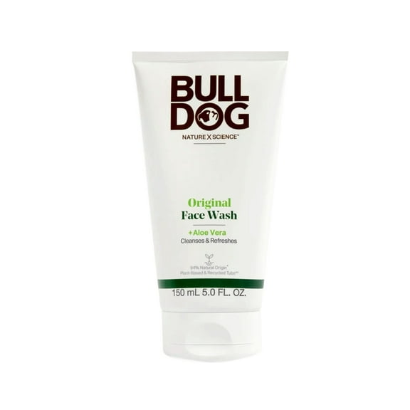 Bulldog Natural Skincare Original Face Wash For Men, 5 Fl Oz