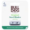 thumbnail image 1 of Bulldog Original Bamboo Men's 5-Blade Razor Blade Refill, 4 Ct, Steel Razor Blades For A Smooth & Comfortable Shave, Lubricating Strip With Aloe, 1 of 6