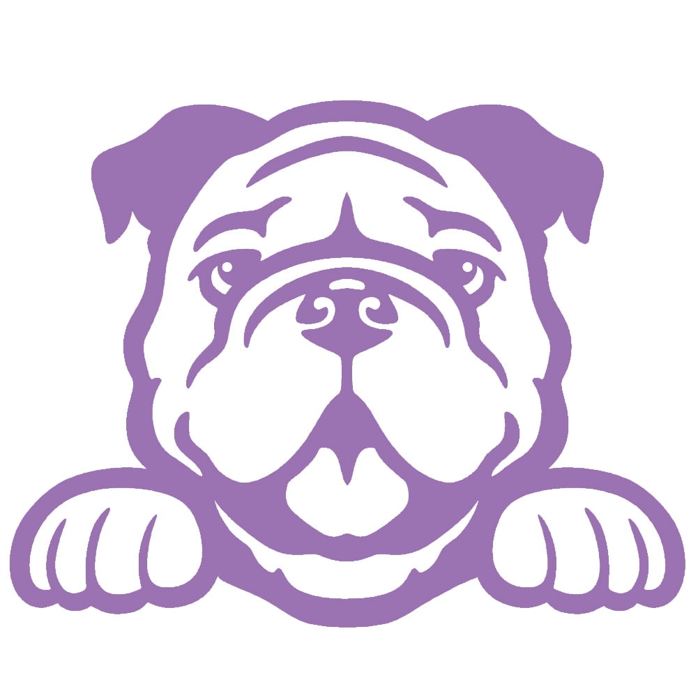 StickerDad "Powered By Bitchdust" Vinyl Decal - 11 Inch, Lavender, For Cars, Laptops, Walls