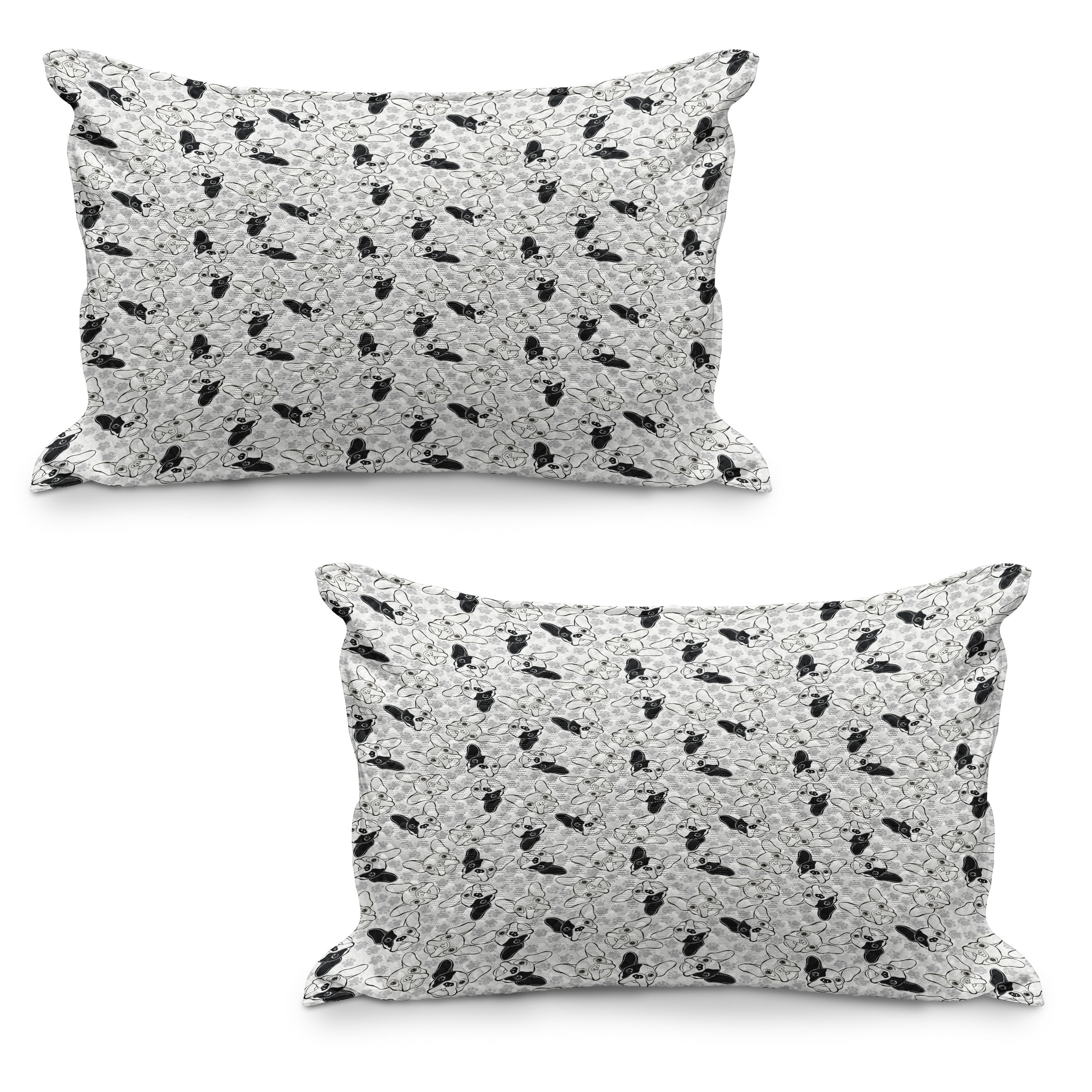 Bulldog Snooze Fest Quilted Pillow Case NCU0PTT520
