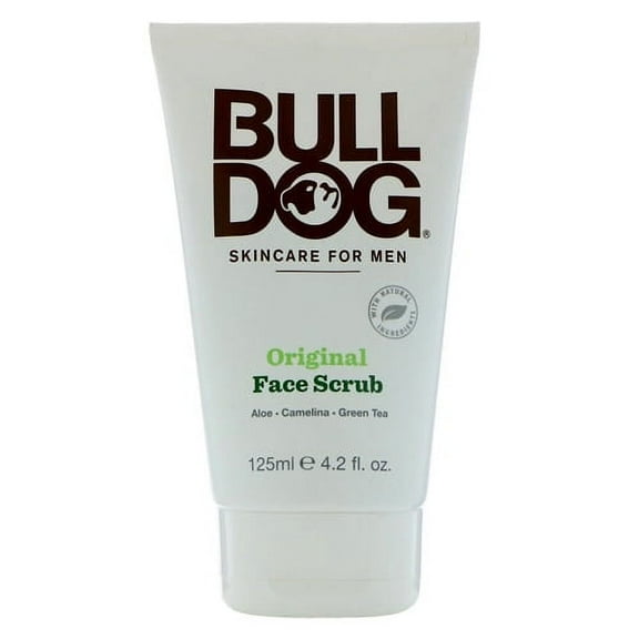Bulldog Skincare For Men Original Face Scrub, 4.2 Oz, 2 Pack