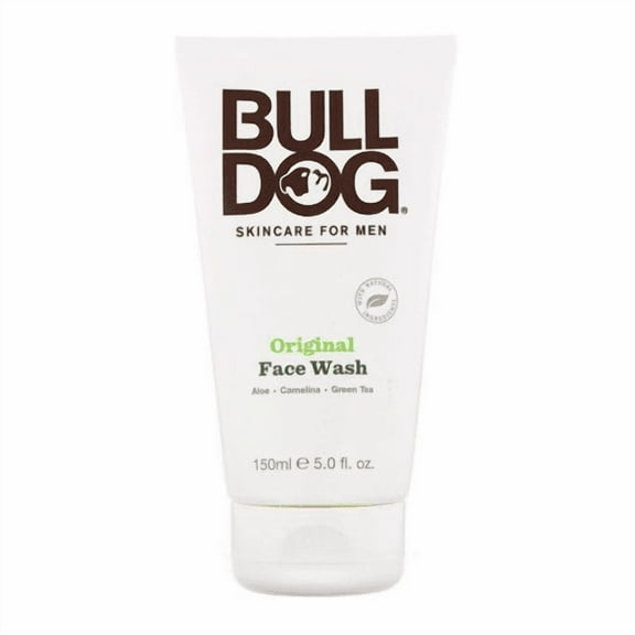 Bulldog Skincare for Men Original Face Wash 5 Oz, 3-Pack