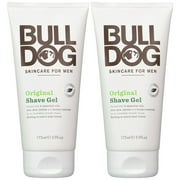 Bulldog Skincare for Men Original Shave Gel Pack of 2 With 8 Essential Oils, Aloe Vera, Jojoba and Konjac Mannam, 5.9 fl. oz. ALT1
