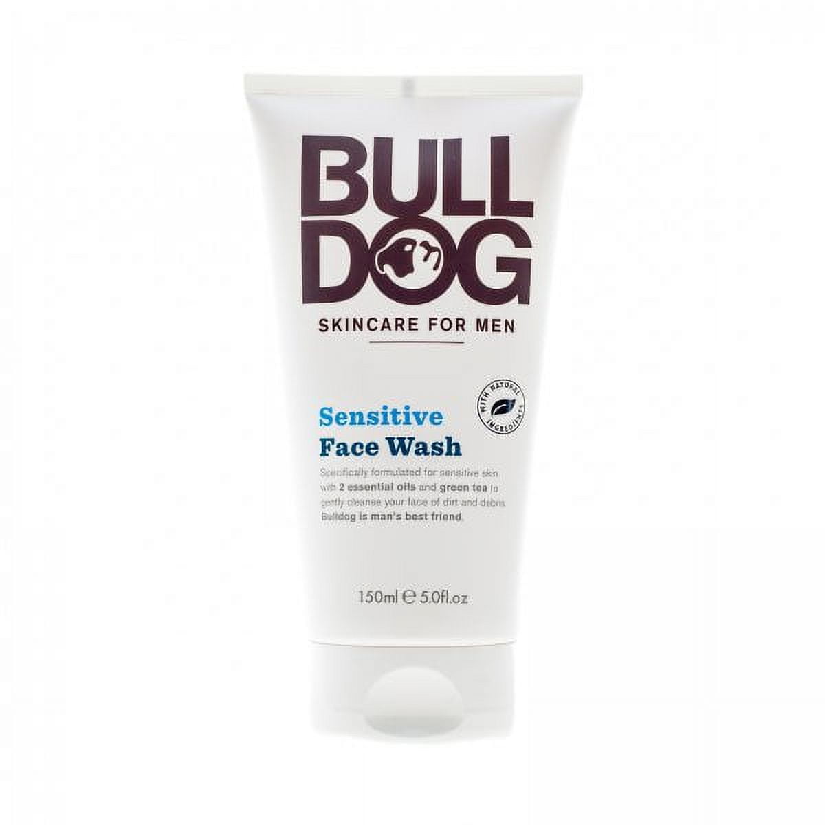 Bulldog Skincare for Men Sensitive Face Wash, 5 oz