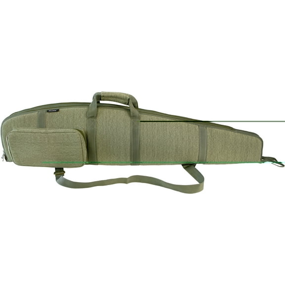 Bulldog Cases & Vaults Double Split Series Rifle Case, 48in, Green