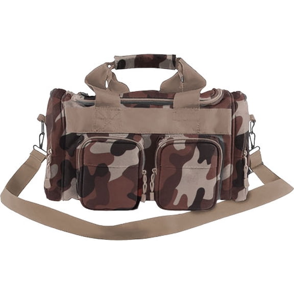 Bulldog Cases & Vaults Standard Range Bag w/ Strap, Throwback Camo