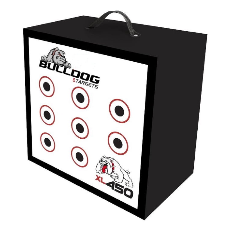 Bulldog Doghouse XL 450 Archery Target STANDARD Series with 15lb