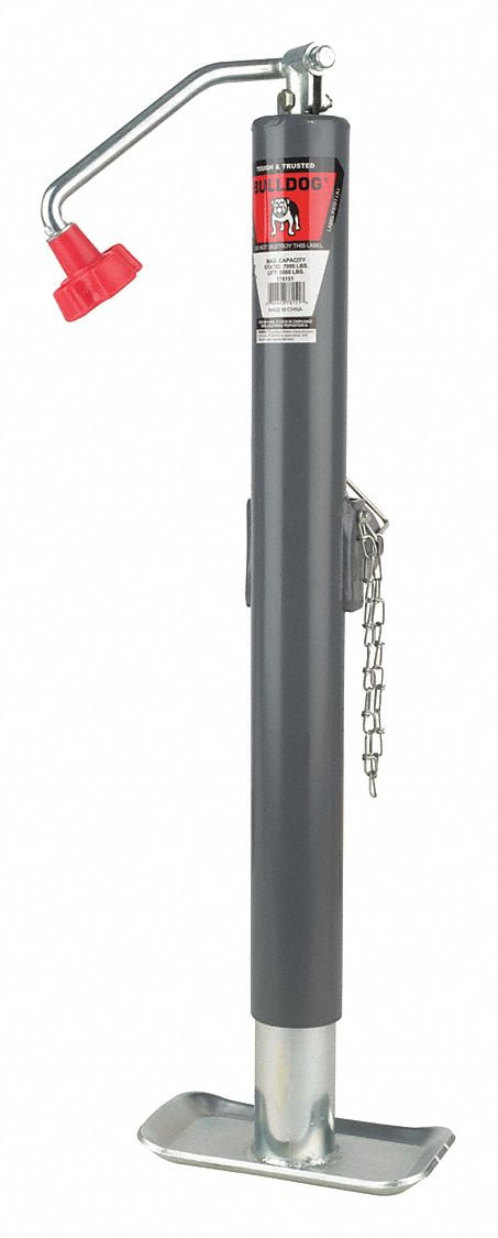 laf　212mag Bulldog Trailer Jack Tubular Swivel,Topwind 178151 - Walmart.com