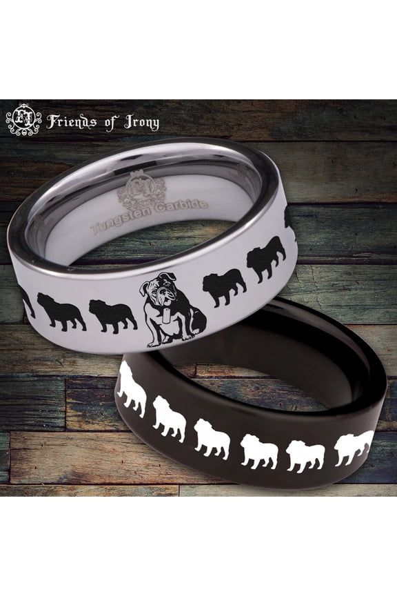Bulldog Tungsten Carbide Ring