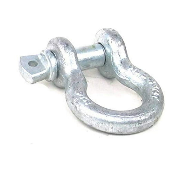 Bulldog Winch 20006-5/8 Inch Bow Shackle 6.5k LB WLL, Silver