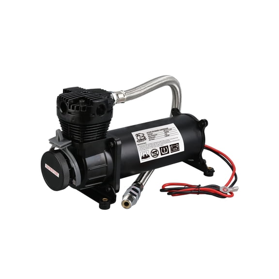 Bulldog Winch 200PSI Compressor, 1.8CFM on Board, Black
