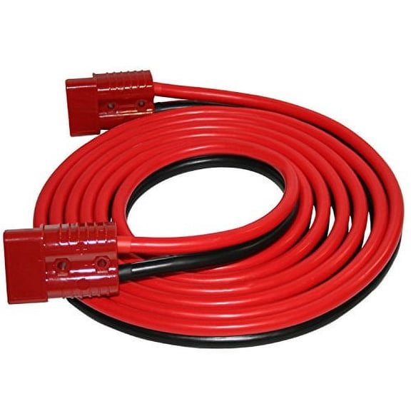 Bulldog Winch 20219- Jumper Cable 15 Ft 2 Gauge W/Quick Connects Set