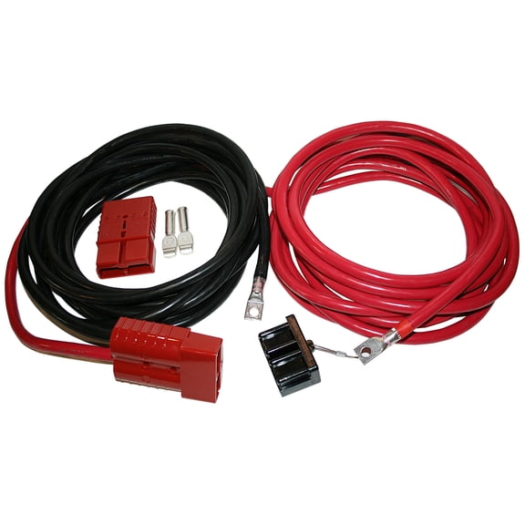 Bulldog Winch Wiring Kit W/Quick Connect 1/0 Gauge x 24 Ft