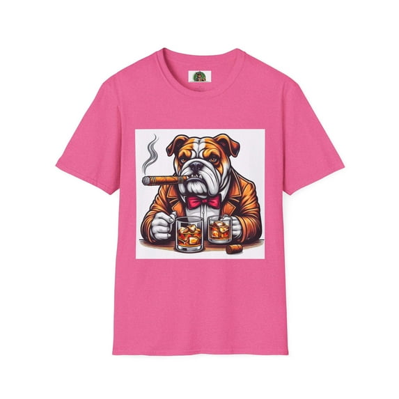 Bulldog whiskey and cigars t shirt