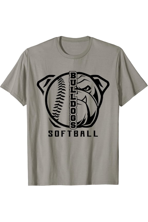 Bulldogs Baseball Softball High School Team Mascot Mom Unisex Men Women T-Shirt S-5Xl - Best Birthday Gifts