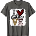 thumbnail image 1 of Bulldogs Mascot Love School Spirit Fantastic Gifts Softstyle Unisex T-Shirt,Charcoal Color,Size YL, 1 of 5