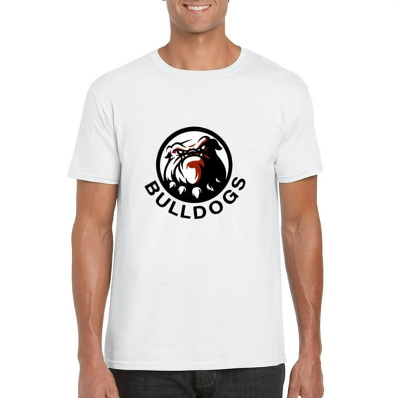 Bulldogs Rule School Sports Mascot Team Fan Pride Unisex T-Shirt, up to size 5XL