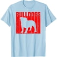 thumbnail image 1 of Bulldogs Sports Team Mascot Softstyle Unisex T-Shirt,Light Blue Color,Size 3XL, 1 of 5