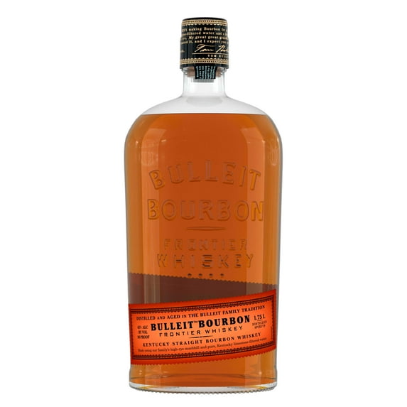 Bulleit Bourbon Whiskey, 1.75 L Bottle, 45% ABV
