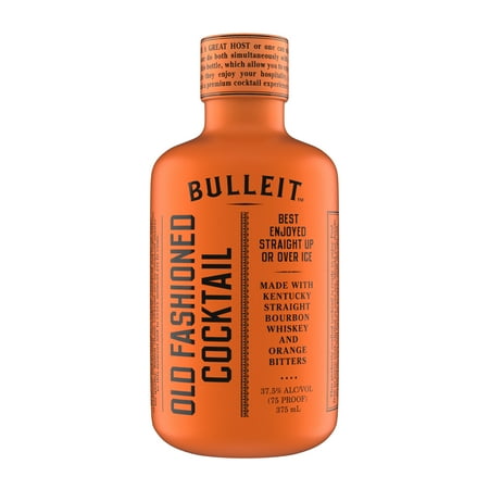 Bulleit Old Fashioned Cocktail, 375 ml Bottle, 38% ABV