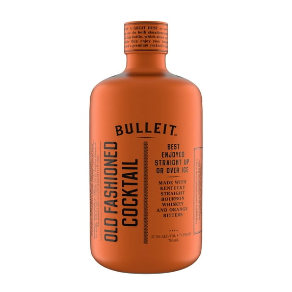 Bulleit Old Fashioned Cocktail, 750 ml Bottle, 38% ABV