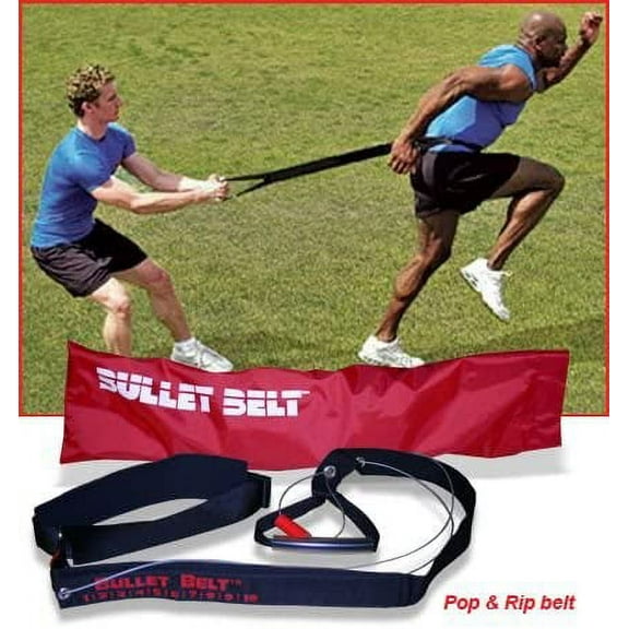 Bullet Belt for Resistance and Running Training - Overload and Overspeed Exercise