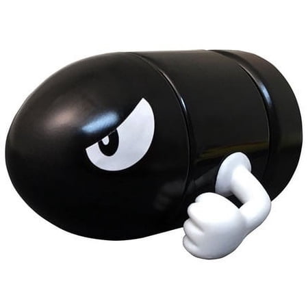 Super Mario Bullet Bill Candy Tin Blue Rasperry Candy Sours