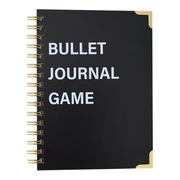 Bullet Dotted Journal Game,Bullet Journaling Game Notebook,Premade Bullet Journaling Notebook,Bullet Planner Journal Game,for Savings,Finance,Dreams