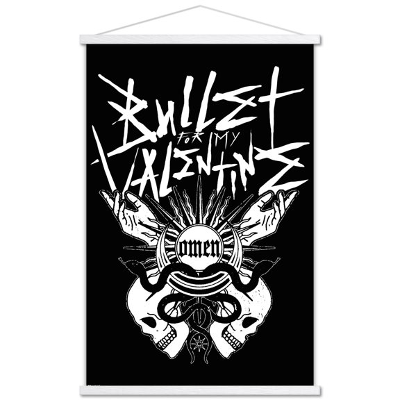 Bullet For My Valentine - Omen Wall Poster with Magnetic Frame, 22.375" x 34"