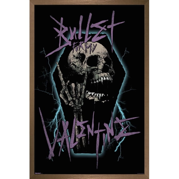 Bullet For My Valentine - Thrash Wall Poster, 22.375" x 34" Framed
