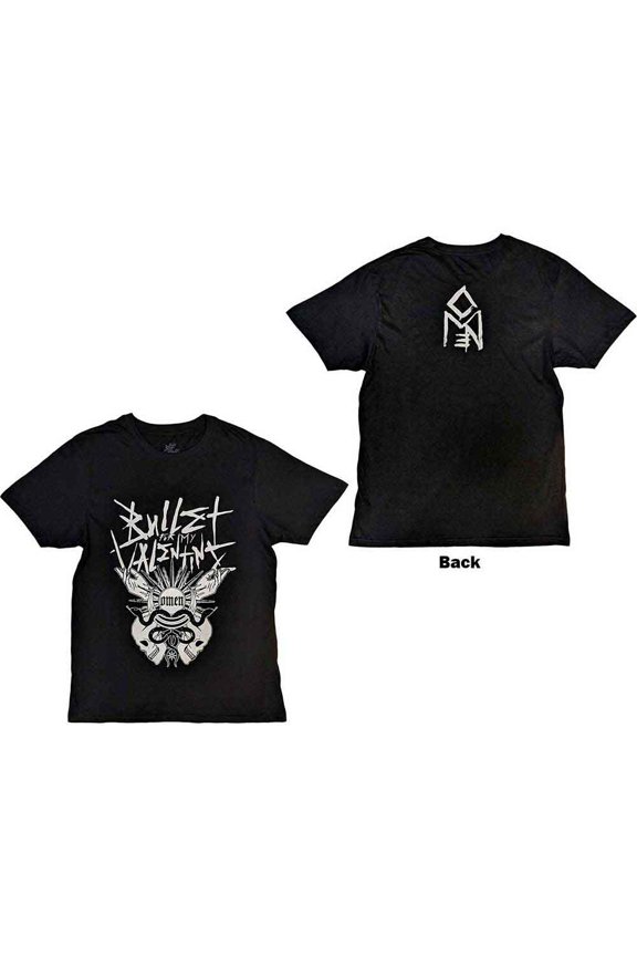 Bullet For My Valentine Unisex T-Shirt: Omen (Back Print) (Medium)