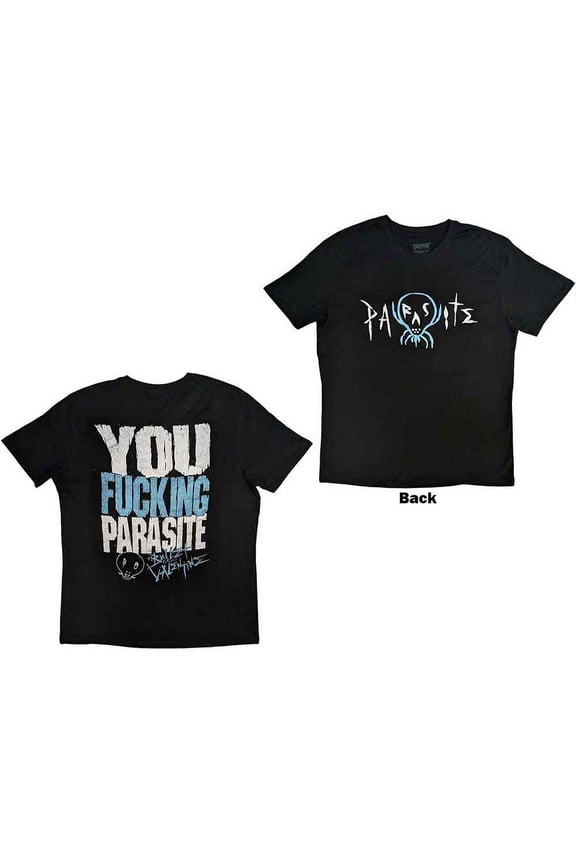 Bullet For My Valentine Unisex T-Shirt: Parasite (Back Print) (Medium)