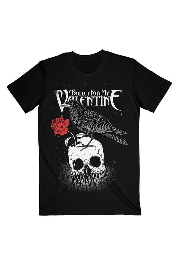 Bullet For My Valentine Unisex T-Shirt Raven (Small)