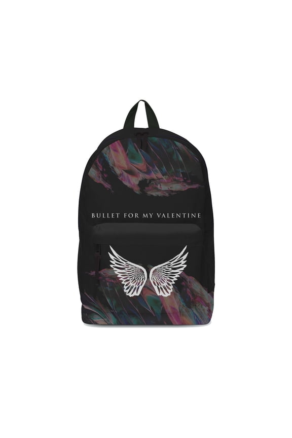 Rock Sax Bullet For My Valentine Unisex Black Backpack | One Size | Made by Vanilla Underground