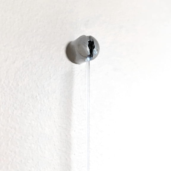 Picture Hang Solutions - 25-lbs Capacity Bullet Hanger with Nylon Cable and Gallery Hooks - Gallery Hanging Systems